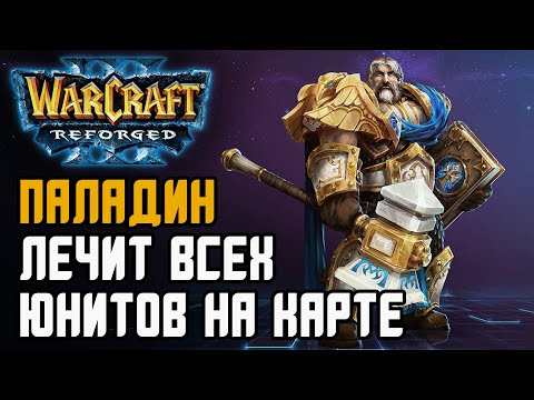 Видео: ПАЛАДИН ЛЕЧИТ ВСЕХ ЮНИТОВ: Fortitude (Hum) vs Lyn (Orc) Warcraft 3 Reforged