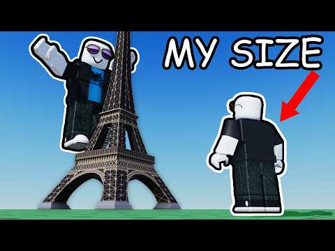Видео: достигнув НЕВОЗМОЖНОГО размера в Roblox насколько большим ты вырастешь...