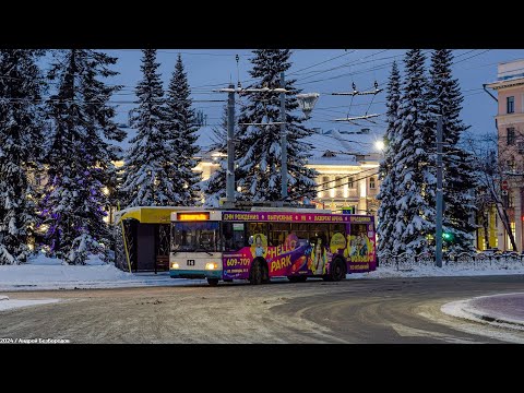 Видео: Троллейбус Тролза-5275.07 "Оптима", бортовой номер 16, Ярославль.