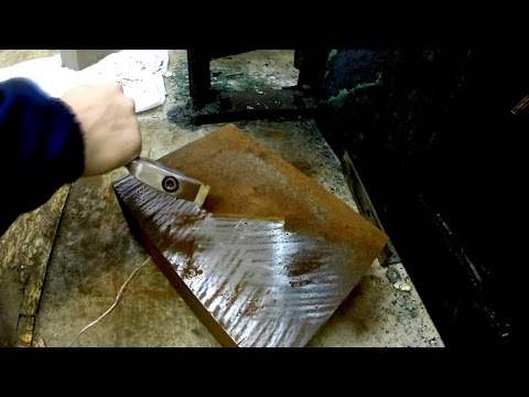 Видео: Самодельный шабер - как быстро зачистить ржавчину и краску