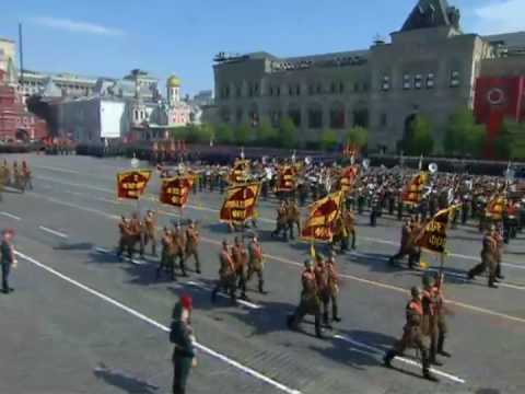 Видео: Парад, посвящённый 65-летию Победы