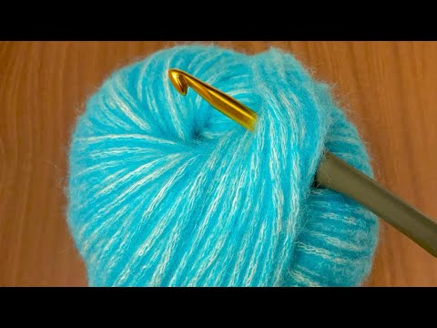 Видео: 1 ряд, СУПЕР ПРОСТОЙ узор крючком! НИКОГДА ТАКОГО НЕ ВИДЕЛИ! Модные и простые узоры для вязания к...