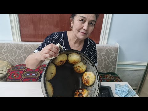 Видео: Самсы на казане/ Qozon somsa
