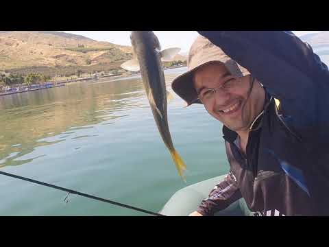 Видео: Кинерет. Блесним. Пляж Шикмим)))...