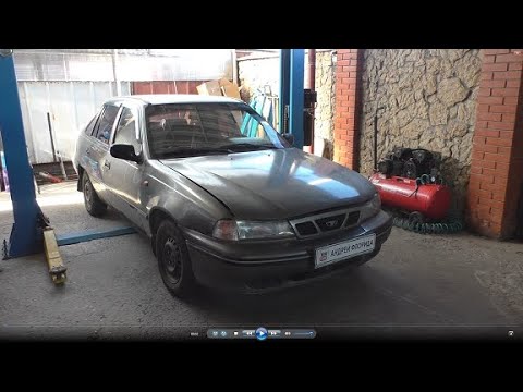 Видео: Замена разбитой кулисы и её регулировка на Daewoo Nexia 1,5 Дэу Нексия 2003 года