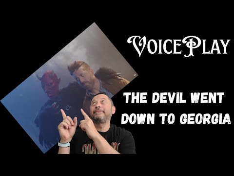 Видео: Видео первой реакции — VoicePlay — The Devil Went Down To Georgia | Feat J None