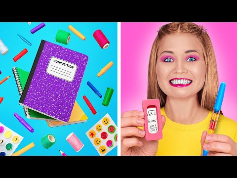 Видео: ЛУЧШИЕ ШКОЛЬНЫЕ ХАКИ | Хитрые идеи и советы от 123 GO! Series