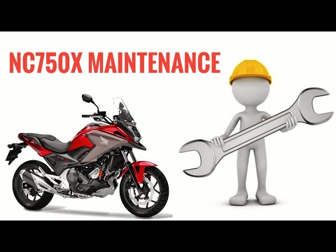 Видео: Honda NC750X DCT — моторное масло, фильтры, тормозная жидкость, тормозные колодки, замена охлажда...