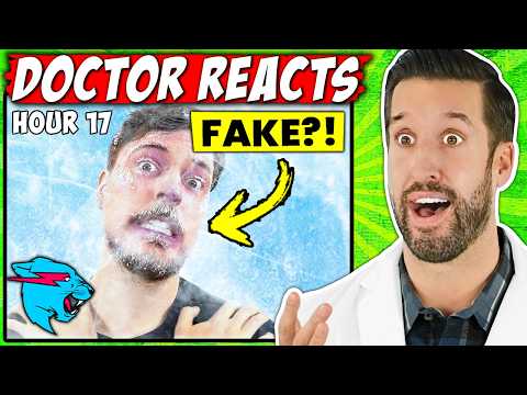 Видео: ВРАЧ смотрит на самые опасные вызовы MrBeast