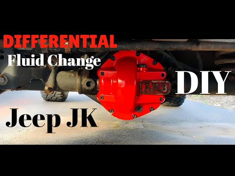 Видео: Как заменить дифференциальную жидкость в Jeep JK-ARB Diff Covers