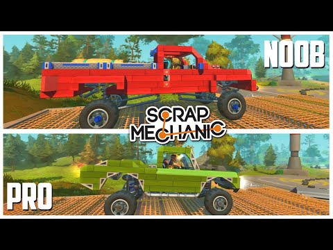 Видео: СДЕЛАЛ КРУТУЮ 💥 ТРАССУ для ТЕСТА ПОДВЕСОК в SCRAP MECHANIC