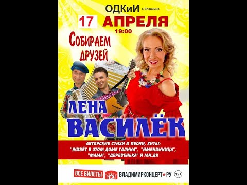 Видео: ЛЕНА ВАСИЛЁК  СОБИРАЕМ ДРУЗЕЙ  ГОРОД ВЛАДИМИР  2024