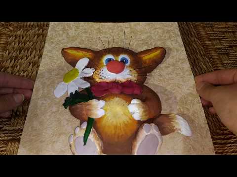 Видео: Кот из соленого теста и кот Мурзик/Cat from salted dough and cat Murzik