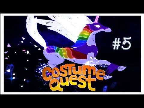Видео: Костюмы единорога и ниндзя ☀ Costume Quest Прохождение игры #5