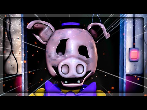 Видео: ЗЛОЙ СВИН РАЗБУШЕВАЛСЯ! ✅ FNAF Five Nights at Maggie's (reboot) #2