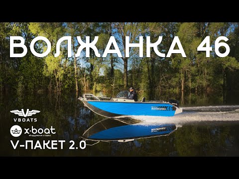 Видео: Волжанка 46! Не трать время на сборку-лови мгновения на воде!