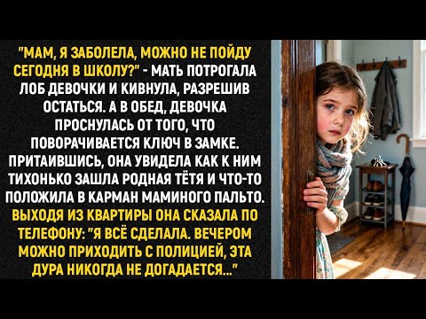 Видео: "Мам, я заболела, можно не пойду сегодня в школу?" - мать потрогала лоб девочки и кивнула...