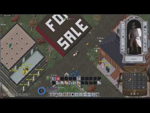 Видео: Ultima online - эксгумация свободной старушки