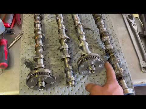 Видео: 2.0t Audi VW коды неисправностей впускного распредвала проблемы, погнутые клапаны p0016 p0011 и т...