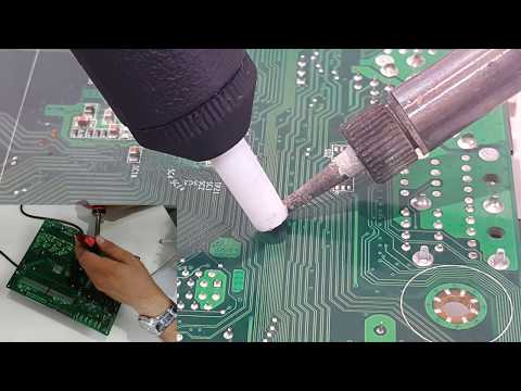 Видео: Подмяна на надути кондензатори на дънна платка