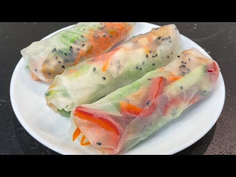 Видео: СПРИНГ РОЛЛЫ С КУРИЦЕЙ | ПОЛЕЗНАЯ И ВКУСНАЯ ЗАКУСКА | БЫСТРЫЙ ПП РЕЦЕПТ | SPRING ROLLS