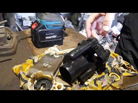 Видео: Замена и промывка топливного фильтра на hyundai getz хендай гец