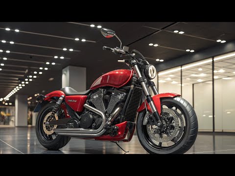 Видео: Красный Buell Super Cruiser: байк, который привлекает все взгляды