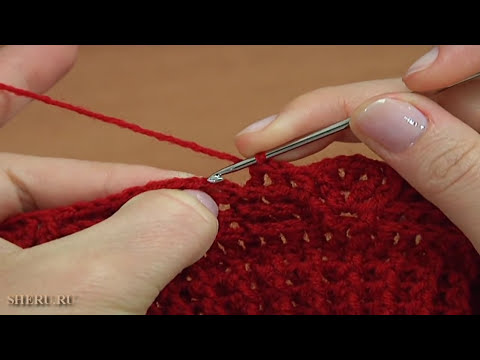 Видео: УЗОР крючком объемные СЕРДЕЧКИ