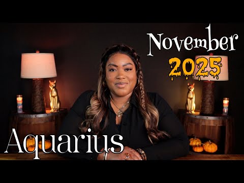 Видео: ВОДОЛЕЙ ♒︎ 5 важных вещей, которые вам нужно знать о «НОЯБРЕ 2025» 🌻 Знак Водолея 𓂀