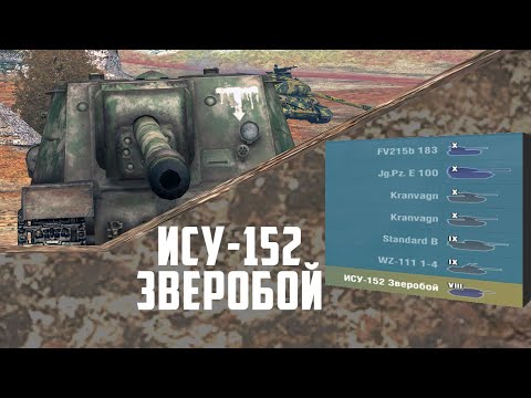 Видео: Удар ниже пояса суровому рандома от ИСУ-152 WoT Blitz