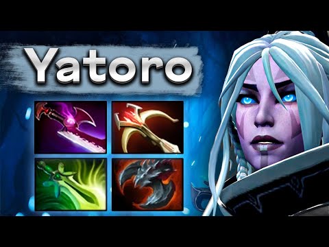 Видео: Яторо на Дровке в шаге от поражения! 60 минут пота - Yatoro Drow Ranger 7.35 DOTA 2