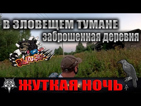 Видео: Ночь в страшной заброшенной деревне (ЗЛОВЕЩИЙ ТУМАН)