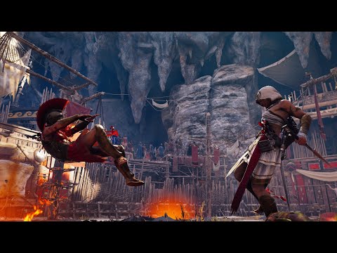 Видео: (31+ур.)AC Odyssey Развитие и воможности стартового билда.