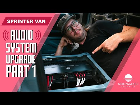 Видео: Сборка фургона Sprinter Adventure — обновление аудиосистемы, часть 1