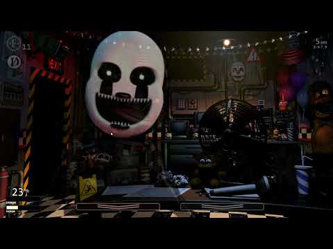 Видео: ПРОХОЖДЕНИЕ МАРИОНЕТКИ И ФРОНТАЙМ В FNAF UCN