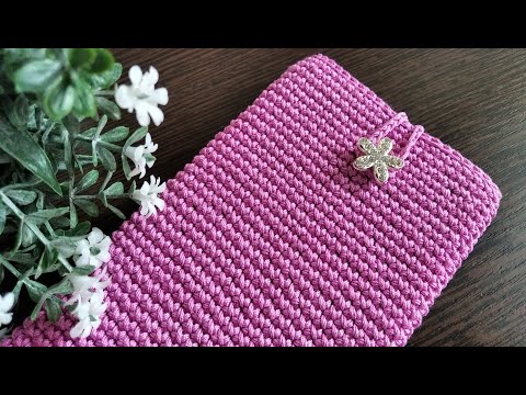 Видео: КАК СВЯЗАТЬ ЧЕХОЛ ДЛЯ ТЕЛЕФОНА крючком . Мастер - класс. / HOW to tie a PHONE CASE with a hook