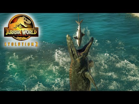 Видео: Jurassic World Evolution 2, парк травоядных #6