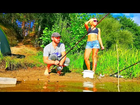 Видео: РЫБАЛКА С НОЧЁВКОЙ С ЖЕНОЙ! МОРЕ ЭМОЦИЙ ))) Ловим на закидушки или фидер, поплавок и спиннинг...