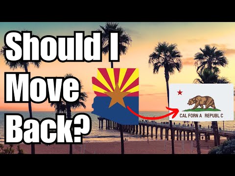 Видео: Самые большие сожаления о переезде из Калифорнии в Аризону