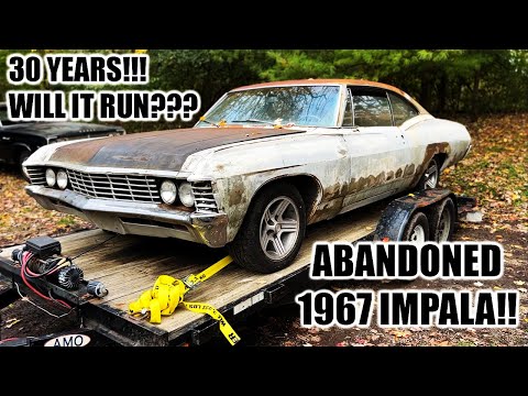 Видео: БРОШЕННЫЙ Chevrolet Impala 1967 ГОДА. БУДЕТ ЛИ ОНА НА ХОДУ?