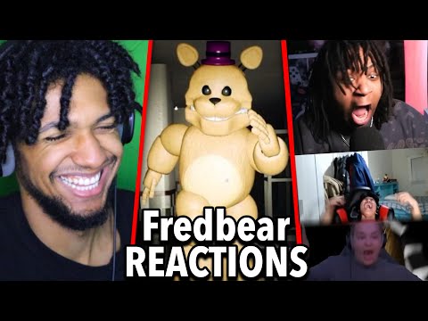 Видео: Я СМОТРЕЛ Fredbear Running Reactions!