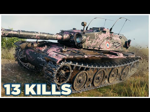 Видео: Bat.-Châtillon Bourrasque • 13 ФРАГОВ • WoT Gameplay