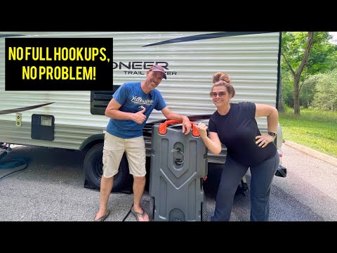 Видео: Наш любимый тяжелый переносной контейнер для отходов DOODIE для автодомов — контейнер Camco Rhino...