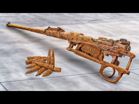 Видео: Легендарный Mauser K-98 | Реставрация настоящей немецкой винтовки