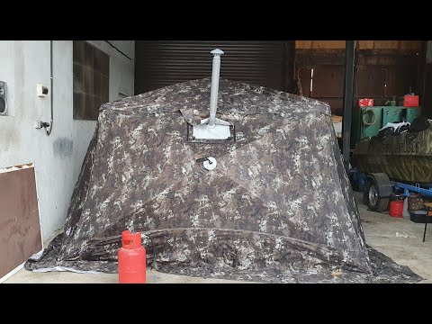 Видео: Палатка Куб от Урал зонт. 3×3 м.