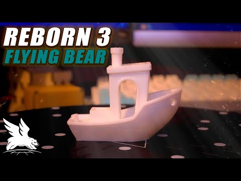 Видео: Карбоновые детали и обзор на Flying Bear - Reborn 3 (ч1)
