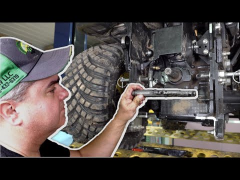 Видео: Металлическая стружка в масле? Замена гидравлического масла John Deere 1025R через 200 часов