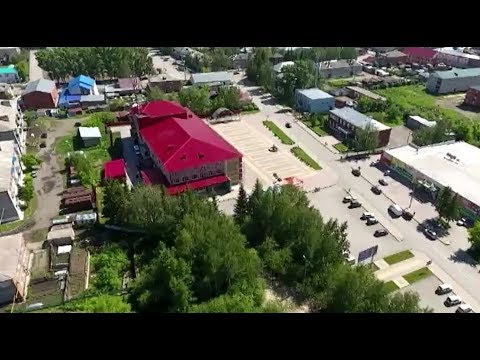 Видео: Город Болотное с квадрокоптера