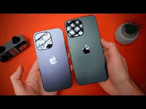 Видео: Распаковка iPhone 14 Pro Deep Purple и 14 Pro Max Space Black