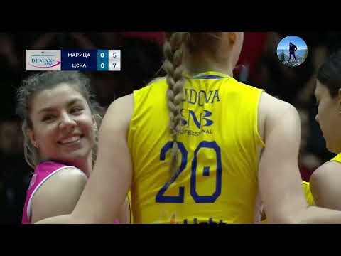 Видео: Волейбол - Демакс лига: ЦСКА - Марица Финал 01.2024
